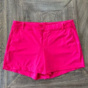 Spanx Nylon Hibiscus Pink Women’s Sunshine Shorts Size Large